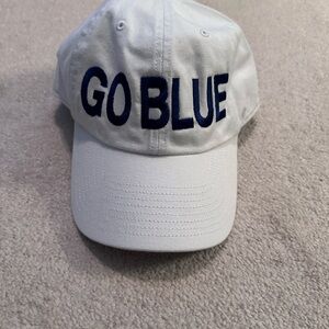 47 Brand Michigan White and Blue Men's Cap